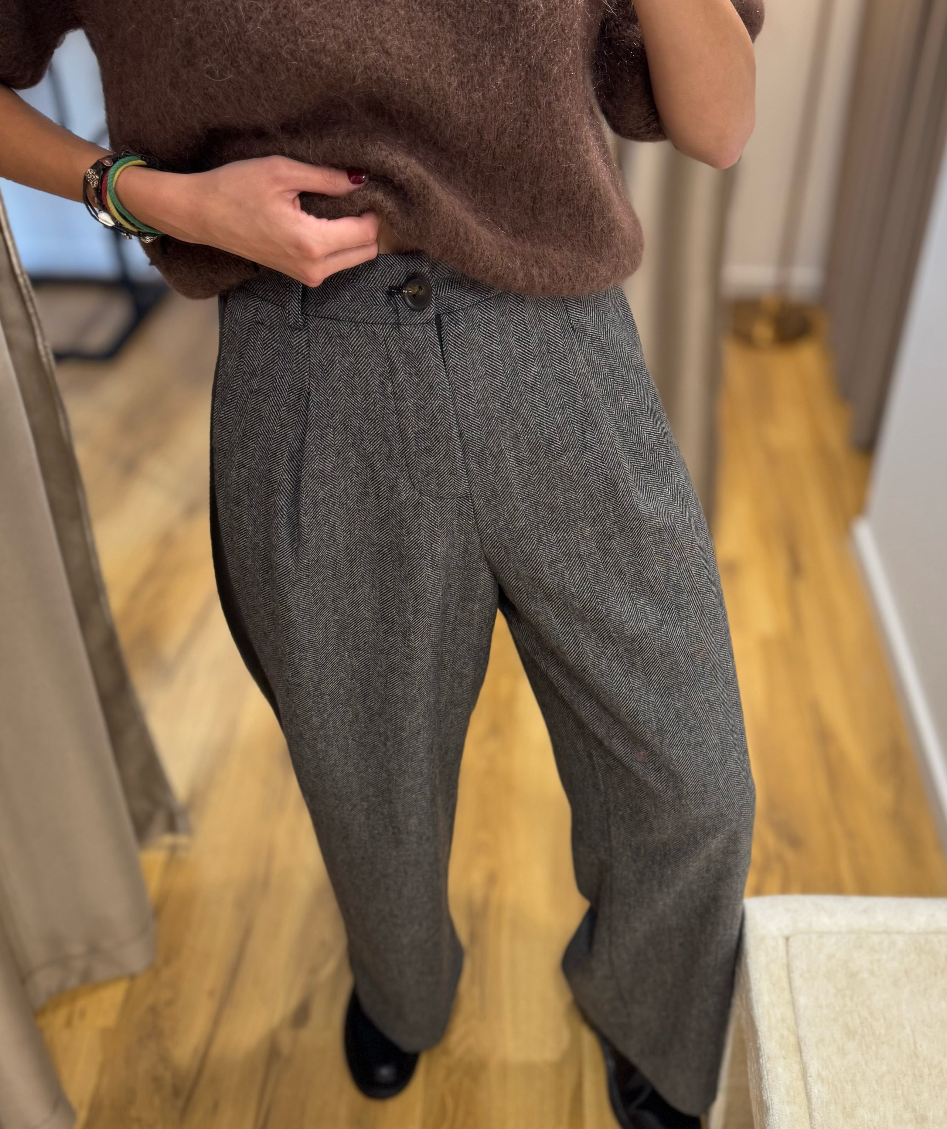 Klasikinės kelnės su 50% vilna