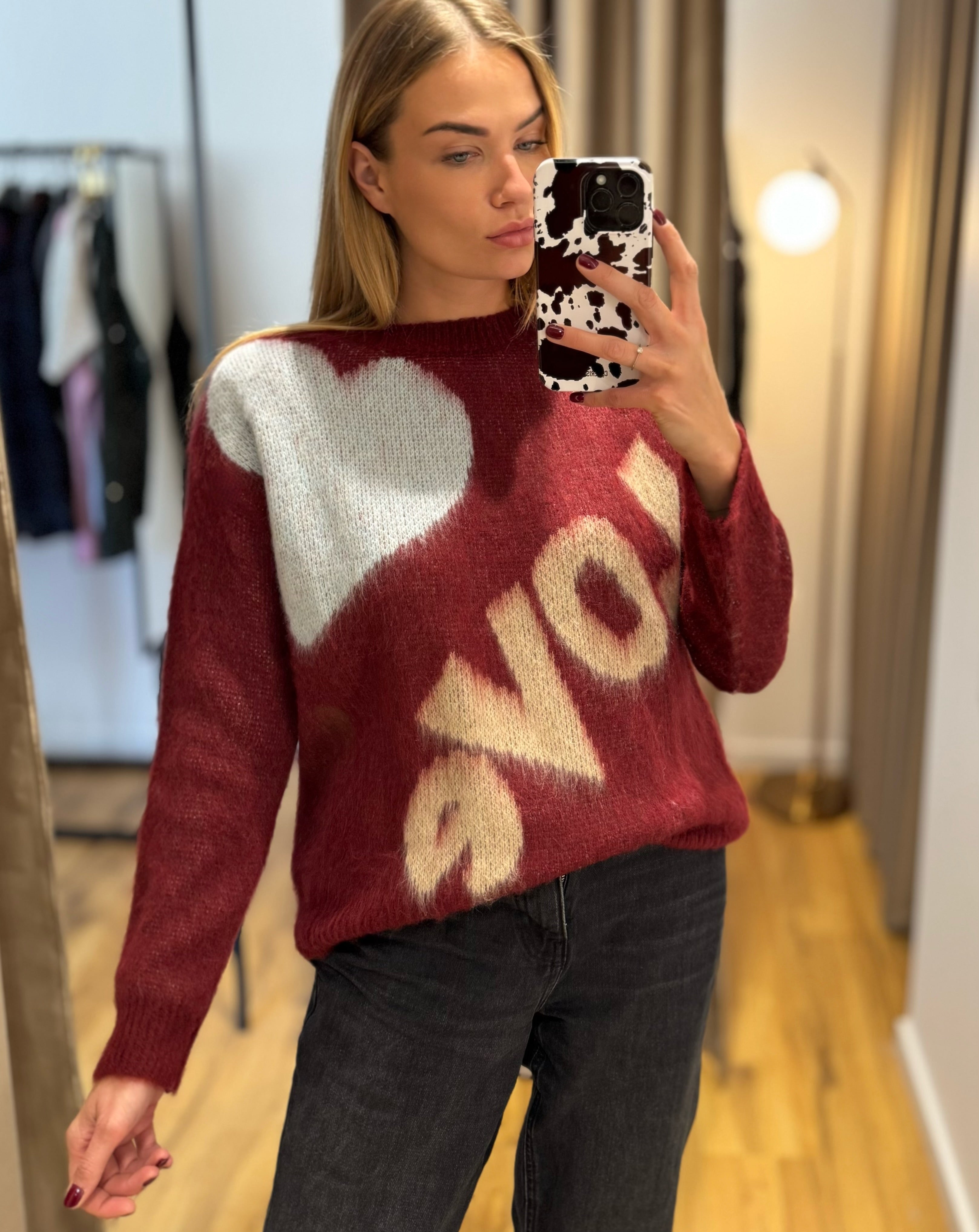 Megztukas su vilna LOVE