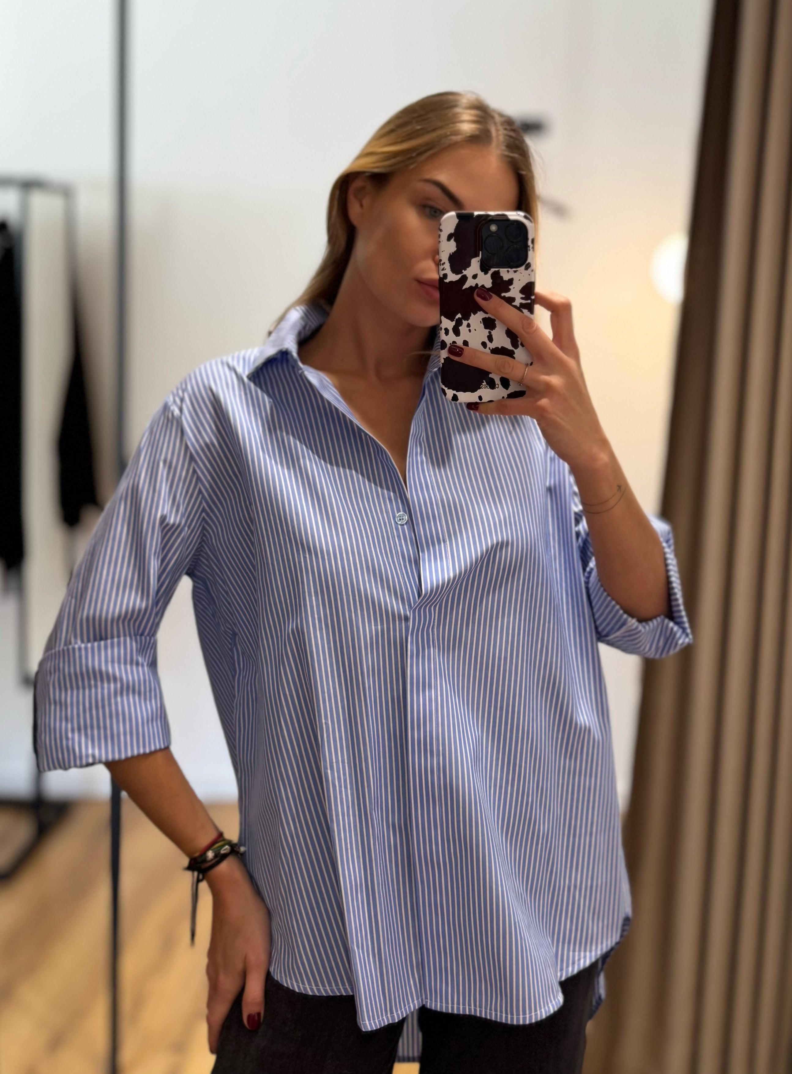 Klasikiniai marškiniai BLUE