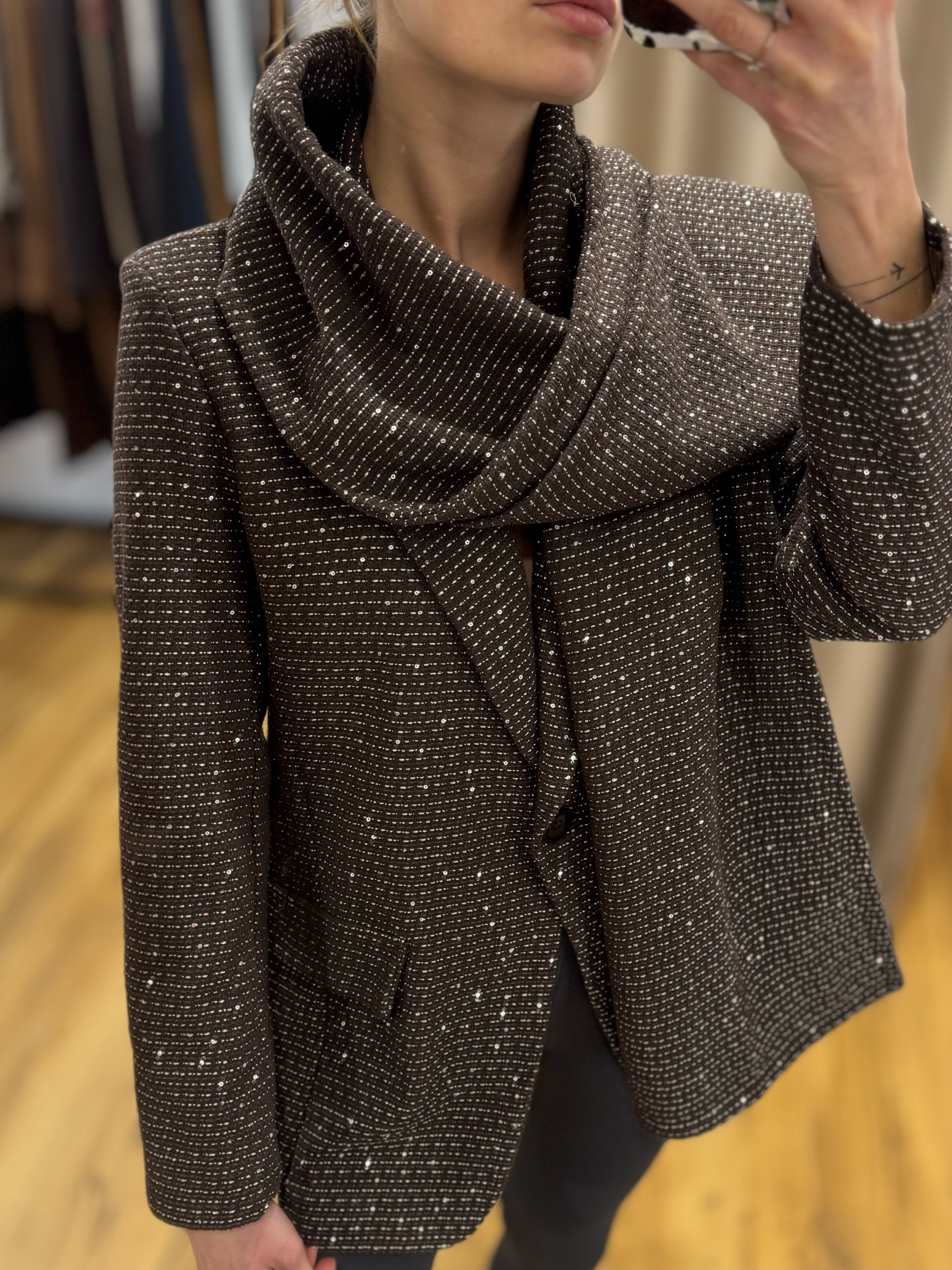 Švarkas su šaliu ✨