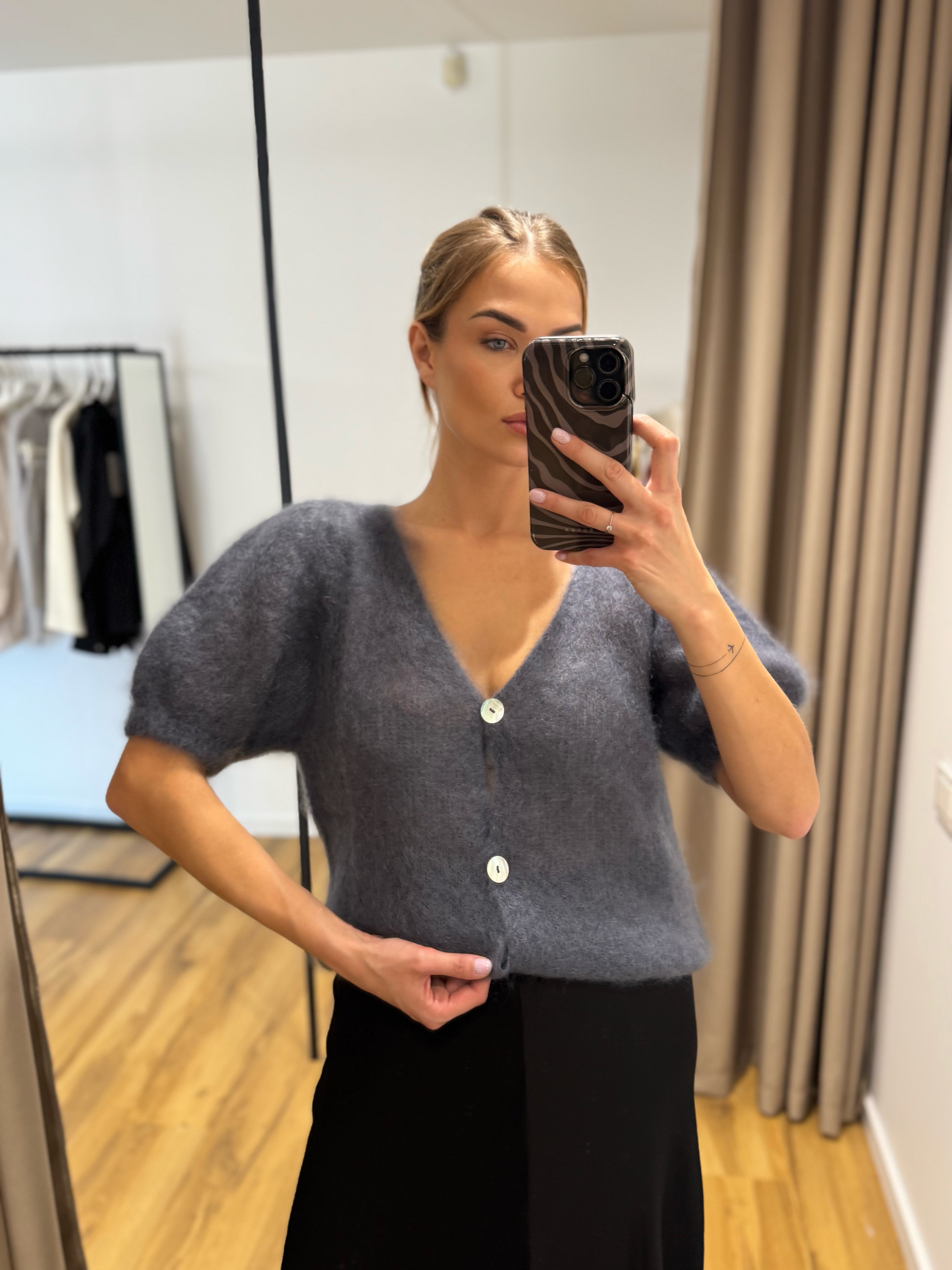 Megztukas Kid Mohair nuo